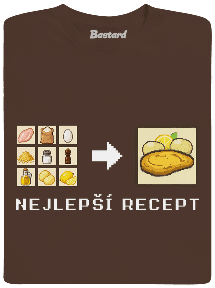 Nejlepší recept pánské tričko Brown