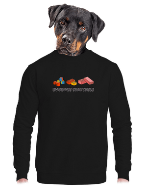 unisex mikina bez kapuce