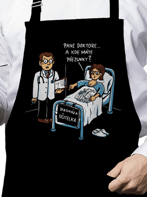 Diagnóza učitelka zástěra Black
