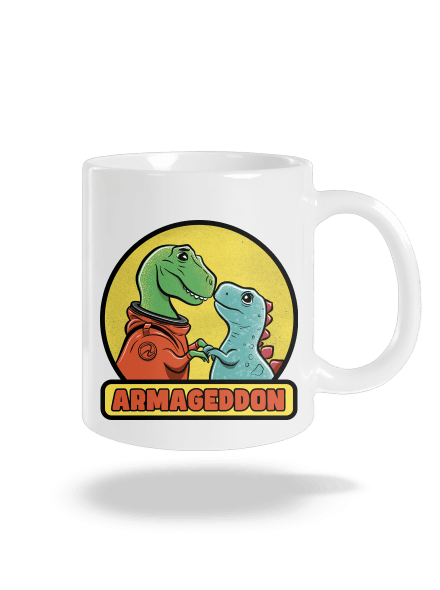 Armageddon klasický hrnek White
