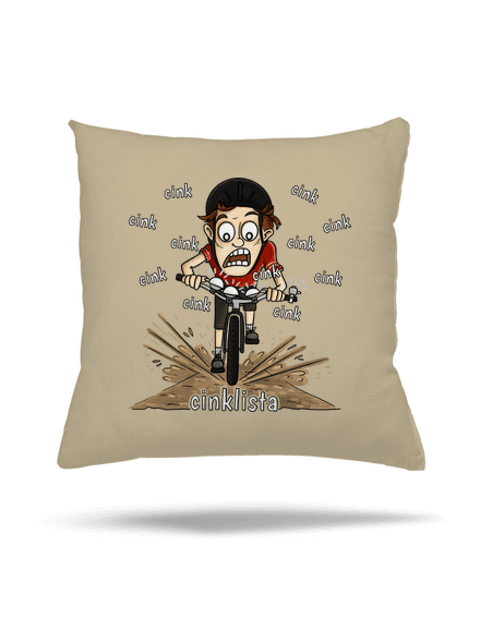 Cinklista polštář Beige