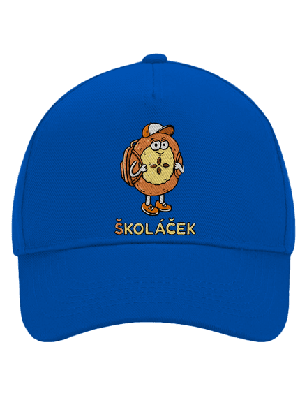 Školáček kšiltovka baseballka Bright Royal