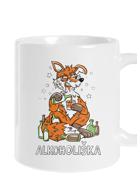 Alkoholiška klasický hrnek White