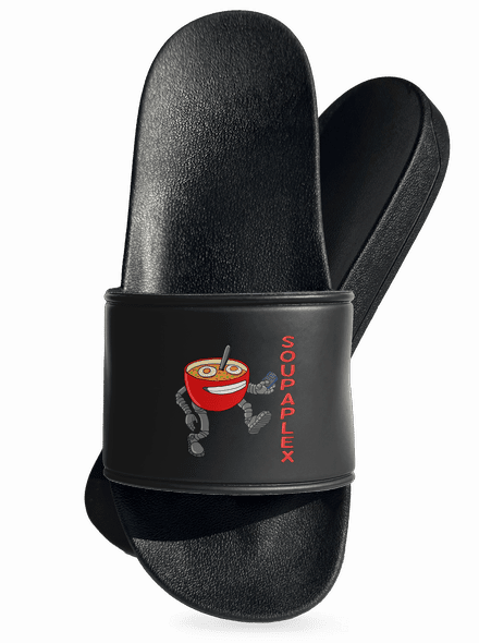 Soupaplex pantofle Black
