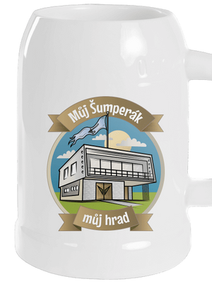 Šumperák půllitr White