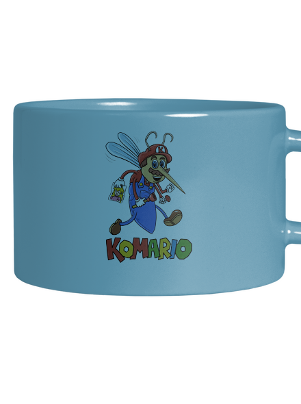 Komario hrnek makronka Blue Macaron