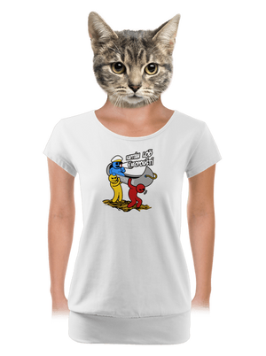 dámské tričko s lemem