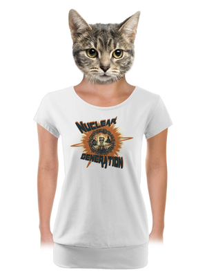 dámské tričko s lemem