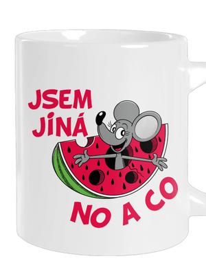 Jsem jiná velký hrnek White