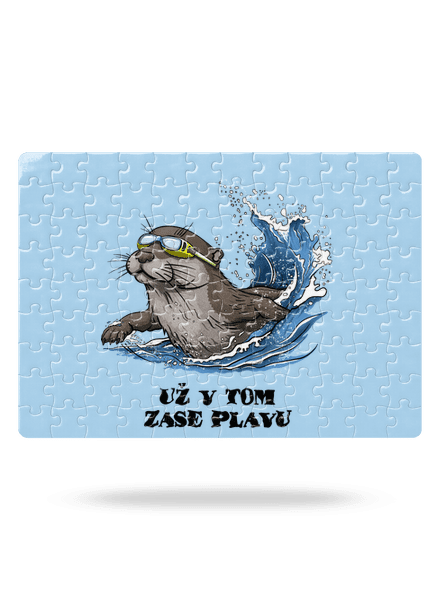 Už v tom zase plavu puzzle White