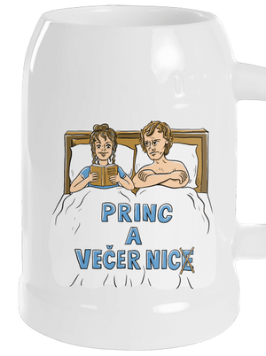 Princ a Večer nic půllitr White