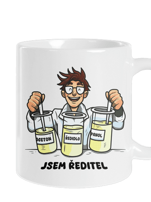 Jsem ředitel klasický hrnek White