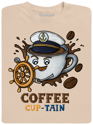Coffee Cup-tain pánské tričko Sand
