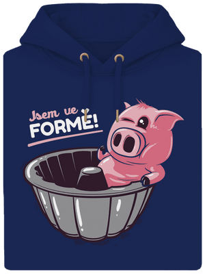 Ve formě unisex mikina premium Navy