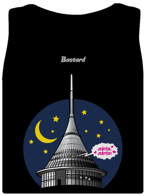 Ještěd dámské tílko klasické Black