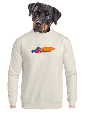 unisex mikina bez kapuce