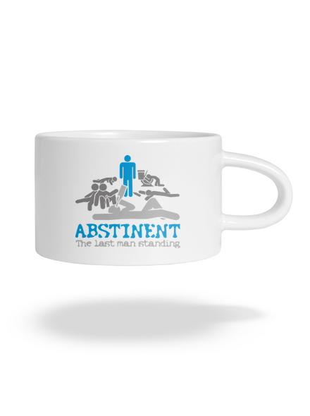 Abstinent hrnek makronka White