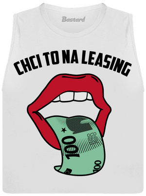 Leasing dámské tílko volné White