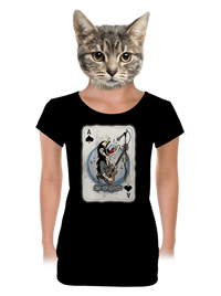 dámské tričko s lemem