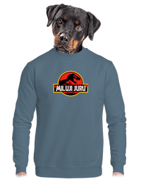 unisex mikina bez kapuce