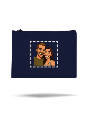 Karikatura z vlastní fotky taštička French Navy