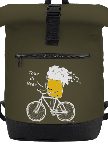 Tour de beer batoh Military Green