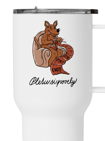 Pletu si povely termohrnek White