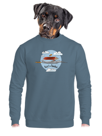 unisex mikina bez kapuce