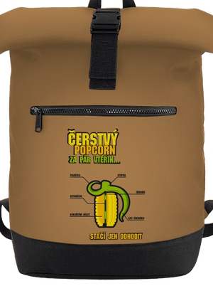 Čerstvý popcorn batoh Caramel