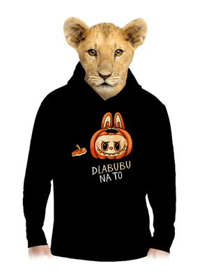 Dlabubu na to dětská mikina klokanka Black