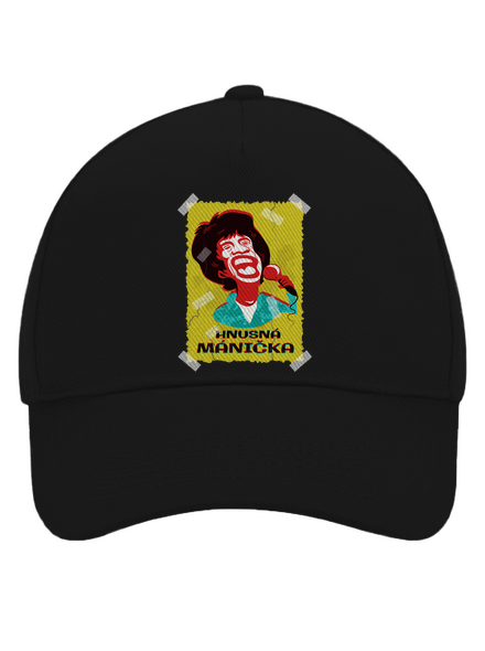 Mánička kšiltovka baseballka Black