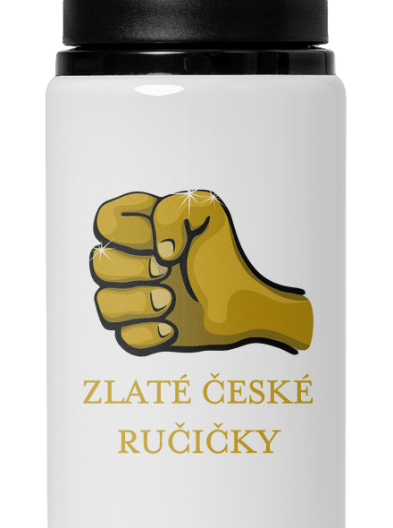 Ručičky lahev na vodu White