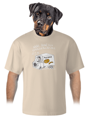 unisex tričko oversized