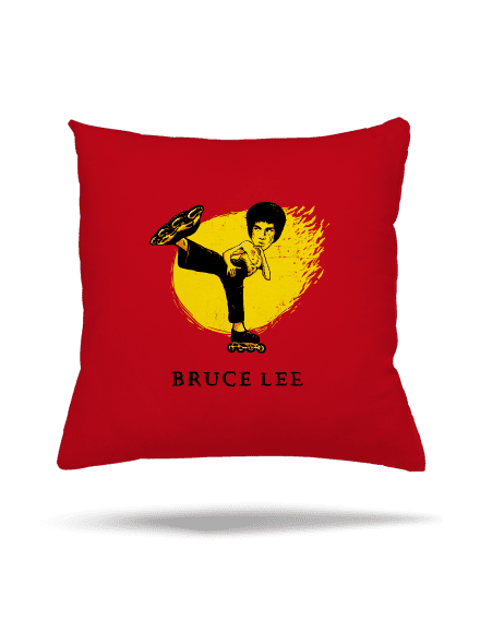 Bruce Lee polštář Red
