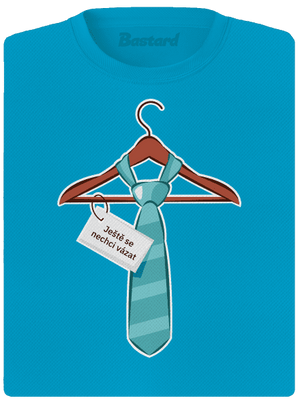 Nechci se vázat dámské sportovní tričko Blue Atol