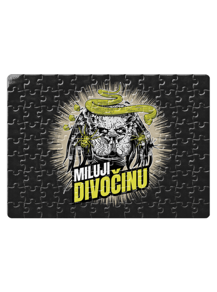 Miluji divočinu puzzle White