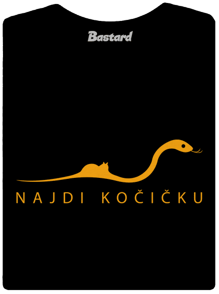 Najdi kočičku dámské tričko premium Black