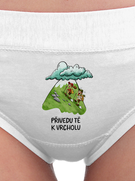 Přivedu tě k vrcholu dámské kalhotky White