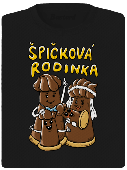Špičková rodina II dámské sportovní tričko Black