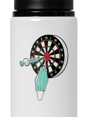 Zásah lahev na vodu White