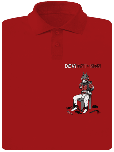 DeviAnt-man pánská polokošile Red Mal