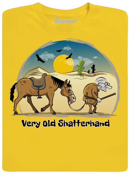 Very Old Shatterhand pánské tričko Gold