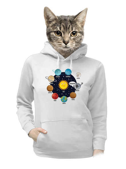 Mercury dámská mikina klokanka White