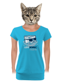 dámské tričko s lemem