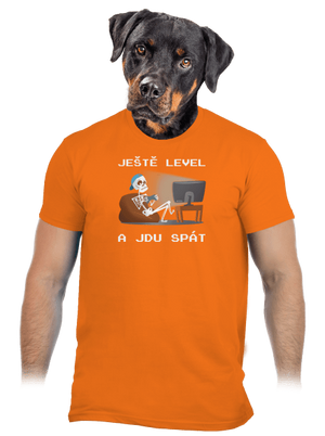 Ještě level pánské tričko Orange