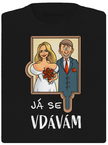 Já se žením/vdávám dámské sportovní tričko Black