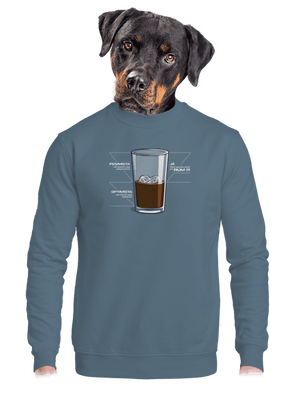 unisex mikina bez kapuce