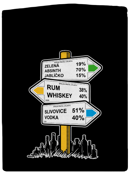 Rozcestník dámská mikina na zip Black