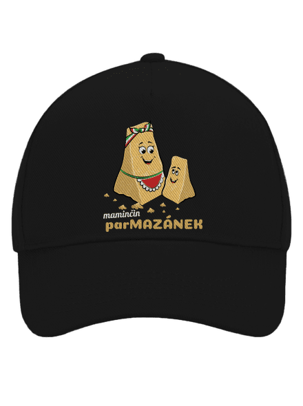 Maminčin Parmazánek kšiltovka baseballka Black