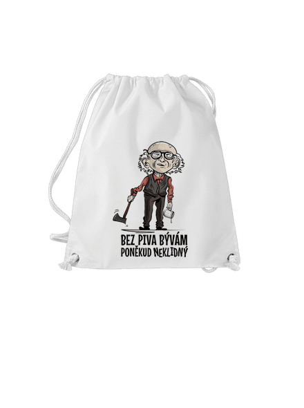 Neklidný bez piva vak White